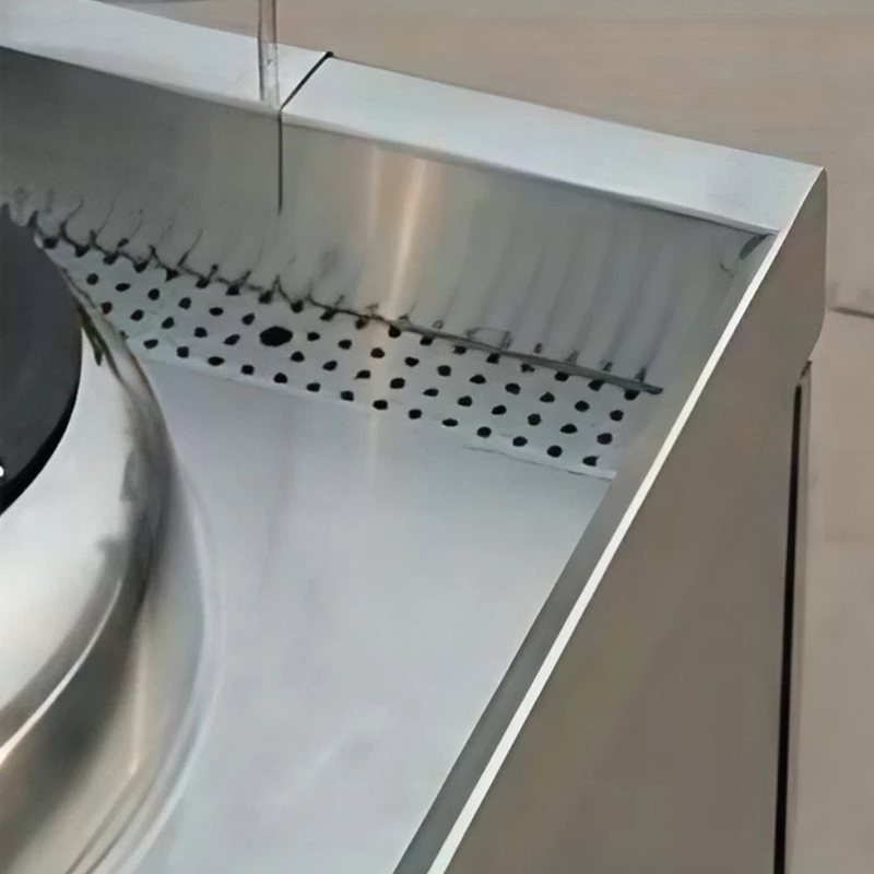 Gas-Fired Environmentally Friendly Double-Headed Large Stir-Fry Stove (Electromagnetic Safety Valve)